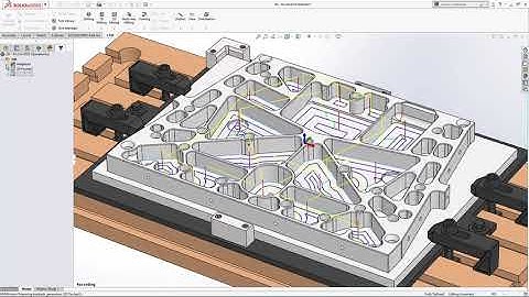 HSMWorks 2.5 and 3-axis milling
