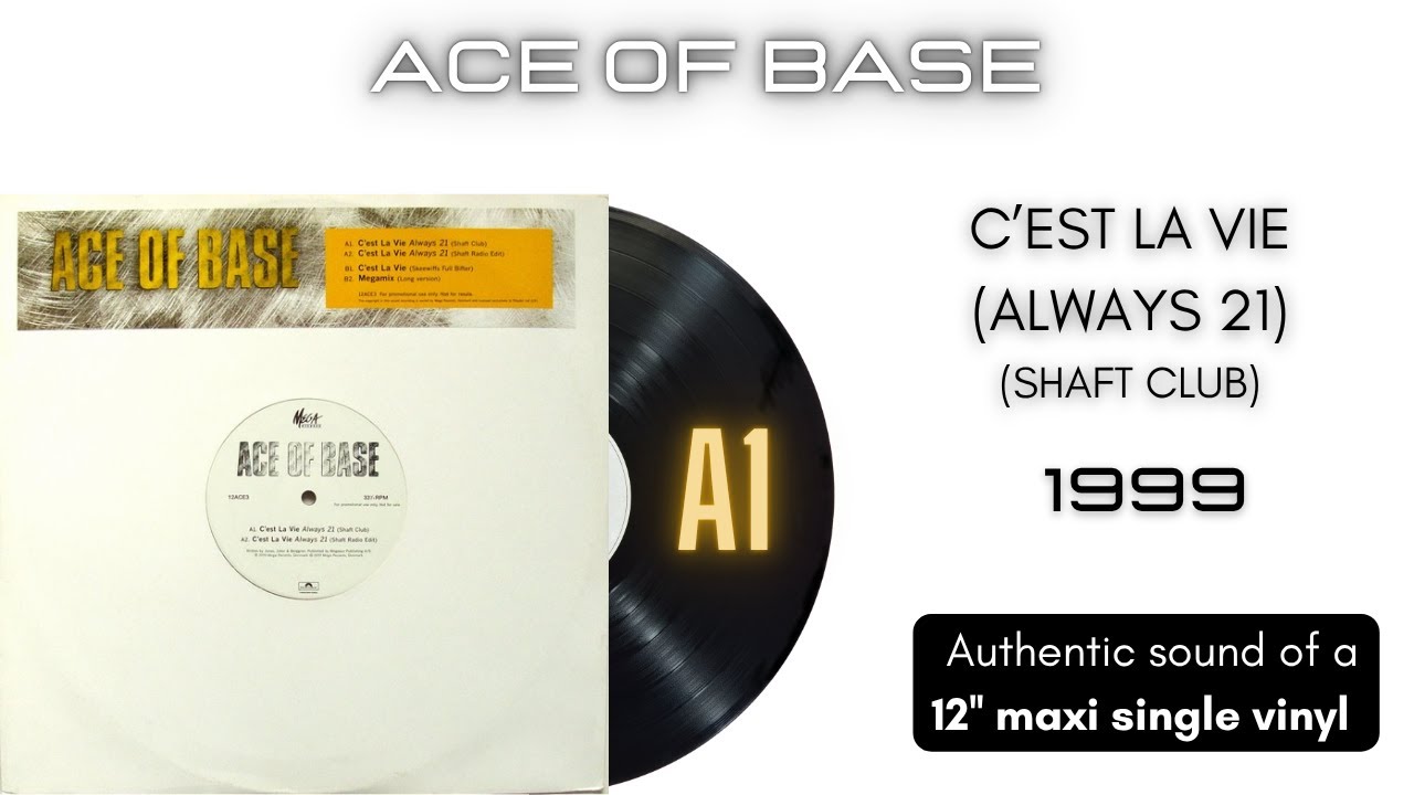 洋楽 Ace Cavi Ace of Base - C'Est la Vie (Always 21) (Shaft Club) [12'' maxi