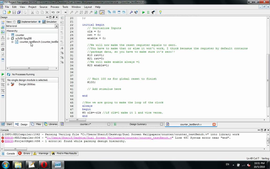 Vhdl Program For Binary Adder