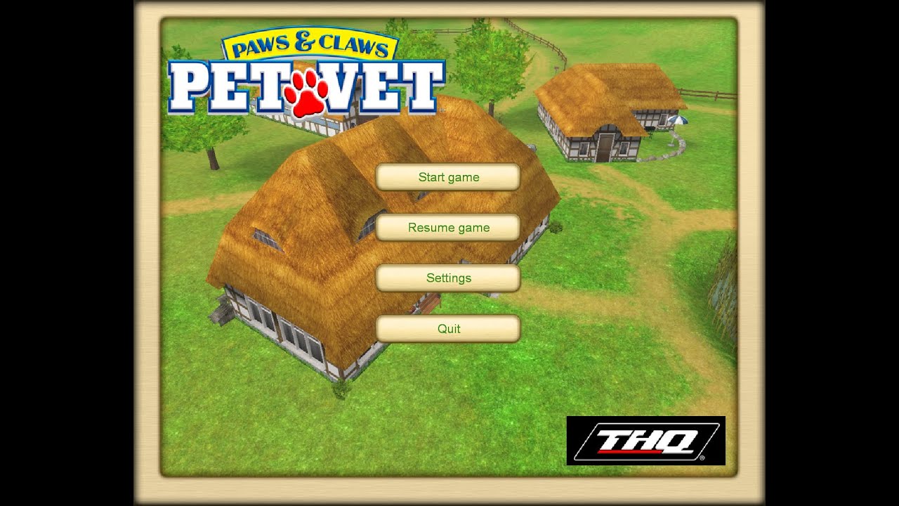 Paws & Claws Pet Vet DS Game