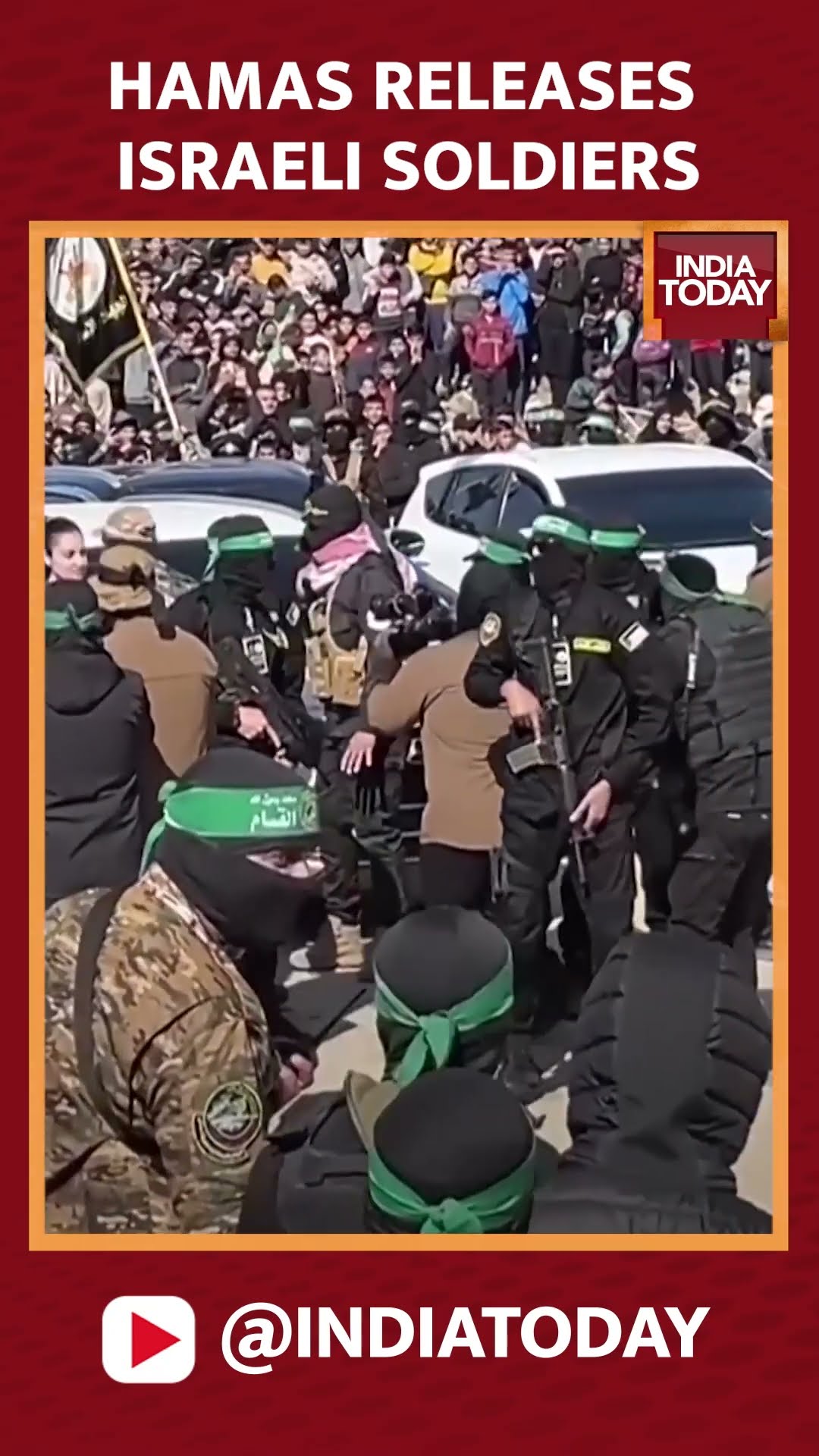 Hamas Releases 4 Israeli Soldiers After 15 Months Of Captivity In Gaza | Israel-Hamas War