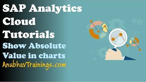 SAP Analytics Cloud | Switch Chart values between percentage and value | sap analytics cloud course