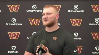 LIVE: C Tyler Biadasz Speaks to the Media After Today's OTA | Washington Commanders