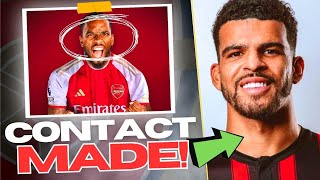 Arsenal make CONTACT with Dominic Solanke ✅ Brentford say Ivan Toney EXIT possible?