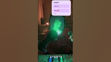 ASMR LED Mask Triggers You to Sleep FAST | Visual & Audio Tingles #asmrsounds #Shorts