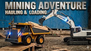 RC Mining Truck &amp; Excavator – Heavy Duty Hauling &amp; Loading Adventure