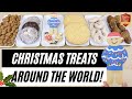 GLOBAL CHRISTMAS COOKIES TASTE TEST! | Festive Christmas Treats, Biscuits &amp; Cookies around the World