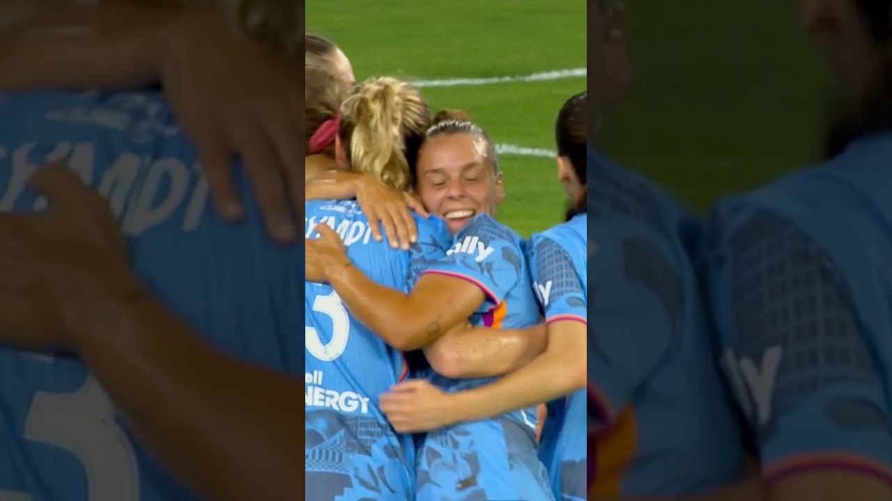 A stoppage time equalizer from Houston’s Kat Rader! 🤯 #nwsl