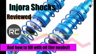 Injora Blue Shock Review (and how to fill shocks for noobs!)