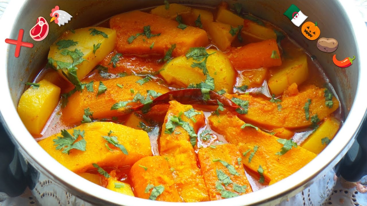 بدون❌🥩🐔🥚🧀شطيطحة بطاطا كابويا🥔🎃بالفلفل حار🌶️وصفة تقليدية🇩🇿بنينة✔️توجد في 10د⏰✔️