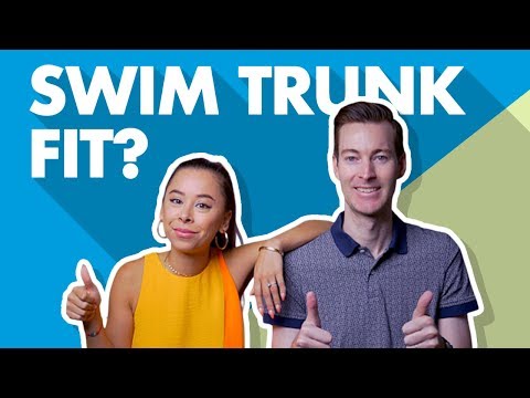How Should Men's Swim Trunks Fit? Bathing suit advice for men.