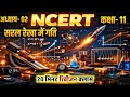 Class 11 Physics Chapter 2 | सरल रेखा में गति | Motion in a Straight Line | NEET 2026 Revision