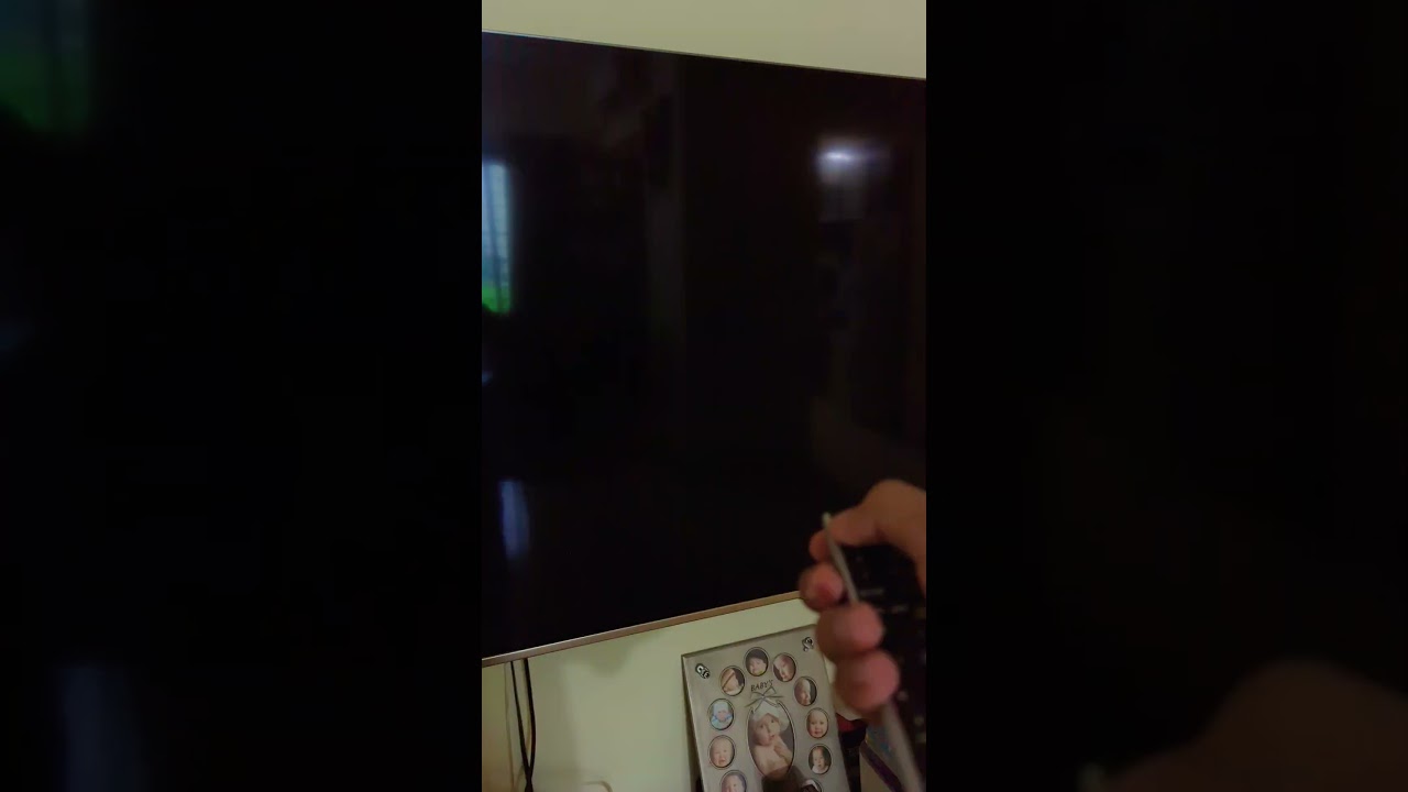 Shifa She Switched off Vu Android TV Mama Said You Are Good Child Achu Shifa And Achal We Are Going