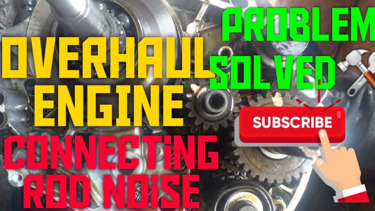 Overhauling Motorcycle Engine//Suzuki Raider J Fi 115//Connecting Rod