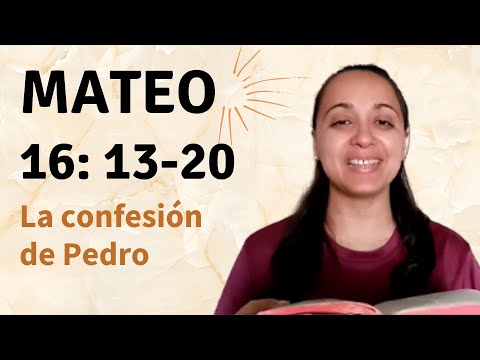 Mateo 16: 13-20 (La confesión de Pedro) - Kateryna Karreras