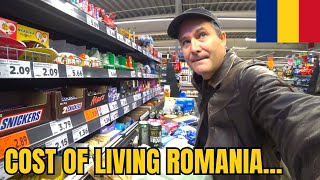 Full Supermarket Tour In Romania (is it expensive?)