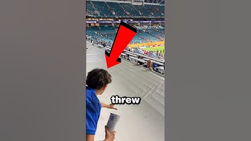 This Fan Just Threw His Phone at the FIFA President 😱