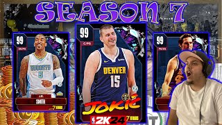 SEASON 7 IS HERE | GRINDING ALL REWARDS | NBA 2K24 MYTEAM