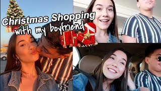 Christmas Shopping with my Boyfriend! Vlog