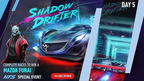 Need for Speed No Limits - Shadow Drifter | Special Event | 2008 Mazda Furai | Day 5