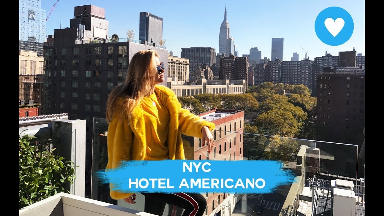 New York Vlog Hotel Americano Halloween Youtube
