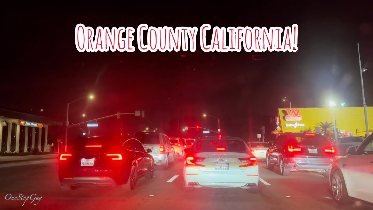 ORANGE COUNTY CALIFORNIA DRIVE!