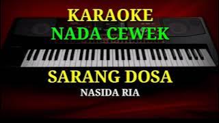 SARANG DOSA - KARAOKE QASIDAH KOPLO NADA CEWEK COVER KORG PA700