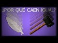 ¿Por qué una Pluma y un Martillo Caen a la Vez?