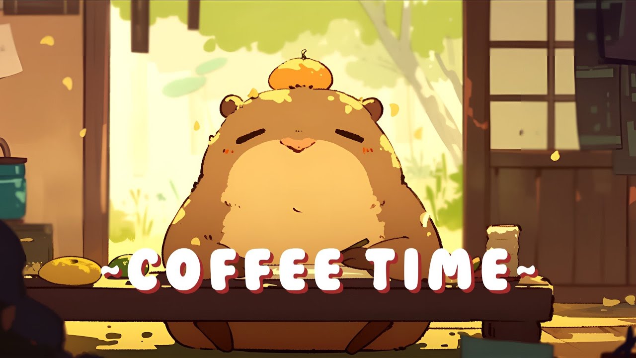 24/7 Capybara Lofi Beats | Cozy Japanese Lofi Mix 🎵 💫