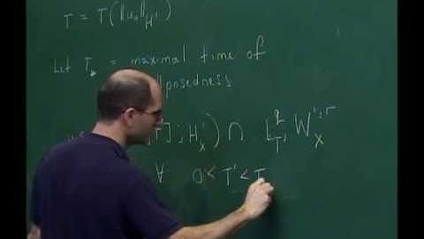 Mini-Curso: Survey of blow-up for the nonlinear Schrodinger equation - Aula 01 - Parte 2