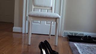 . Heels Dangling In Hose.