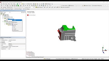 How to give Symmetry in Ansys Workbench | Planar Symmetry