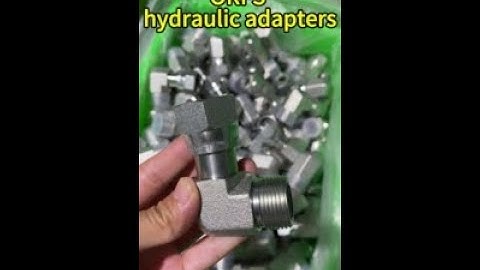 ORFS hydraulic adapters