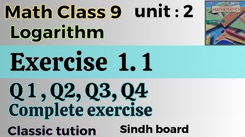 Exercise 1.1, Q1,Q2,Q3,Q4, unit 1 real and complex number math class 9 new book @Classictution