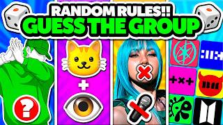 GUESS THE KPOP GROUP ✨ RANDOM RULES ✨New Challenge!!! | KPOP QUIZ 2026