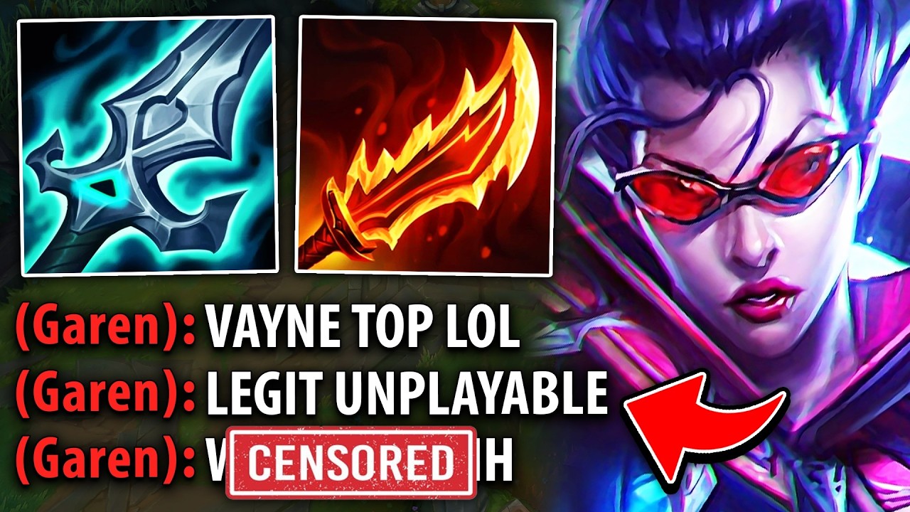 I made this poor Garen player HATE his life with the most hated top laner