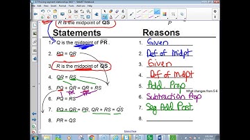 Geo 2.7 Proving Segment Relationships