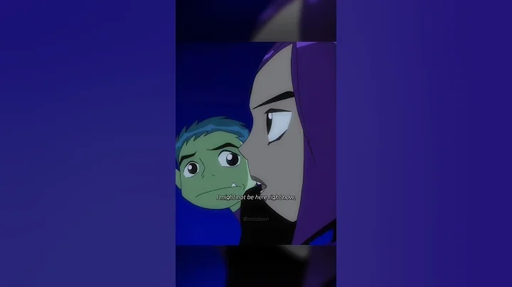 Beast Boy almost CRIES after he has a DEEP talk with Raven #shorts #justiceleague #dc #comics