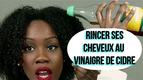 Pourquoi rincer ses cheveux avec du vinaigre de cidre