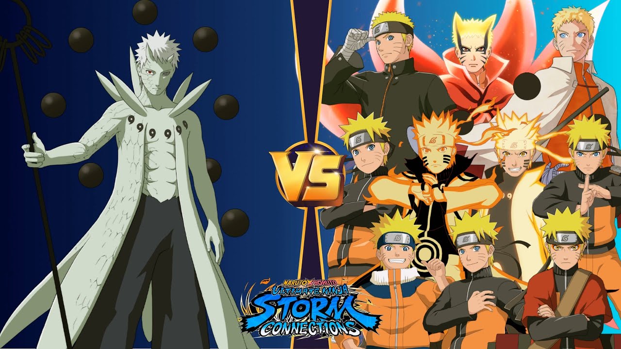 【Битва шести Путей Мудреца Обито против всех Наруто】 Наруто и Боруто: Величайшая Шторм Ниндзя
