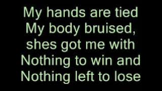 U2 - With or Without you - lyrics