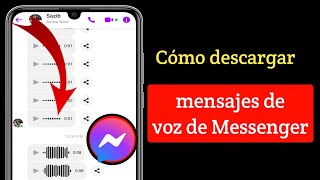 Cómo descargar mensajes de voz desde Facebook Messenger |  Guardar archivo de audio desde Messenger screenshot 5