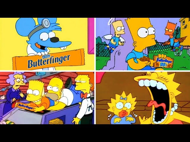 Nestle Butterfinger The Simpsons