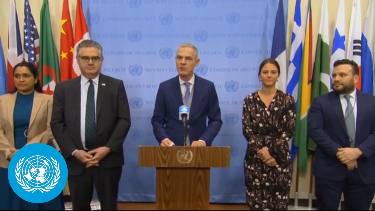 Climate, Peace, and Security in the Great Lakes Region - Joint Security Council Media Stakeout