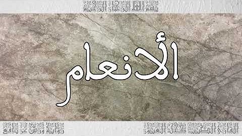 القرآن سورة الأنعام ورش القارئ الطيب كحل العيون 006