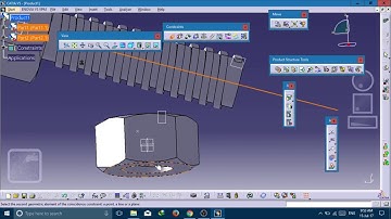 Assembly design of nut and bolt in CATIA V5 | Mechanical Design