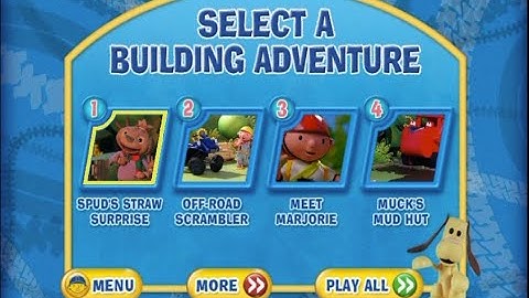 Bob the Builder Select A Building Adventure