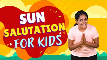 Sun Salutation for Kids | How to do a fun Surya Namaskar for Children | Yoga for Kids | Yoga Guppy