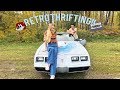 RETRO INSPIRED THRIFTING (must watch!!.. this took a long time to film and edit so pls)