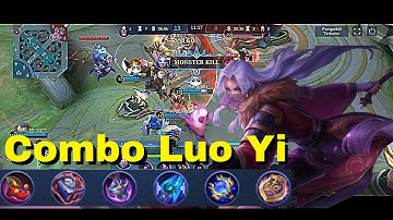 Combo Luo Yi Brutal Burst Damage - Build Top 1 Global Luo Yi ~ MLBB
